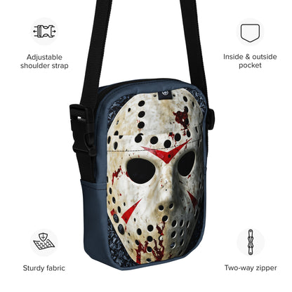 Friday the 13th Bag Jason Voorhees Hip Bag Classic Horror Crossbody Bag Jason Mask Bag Voorhees Mask
