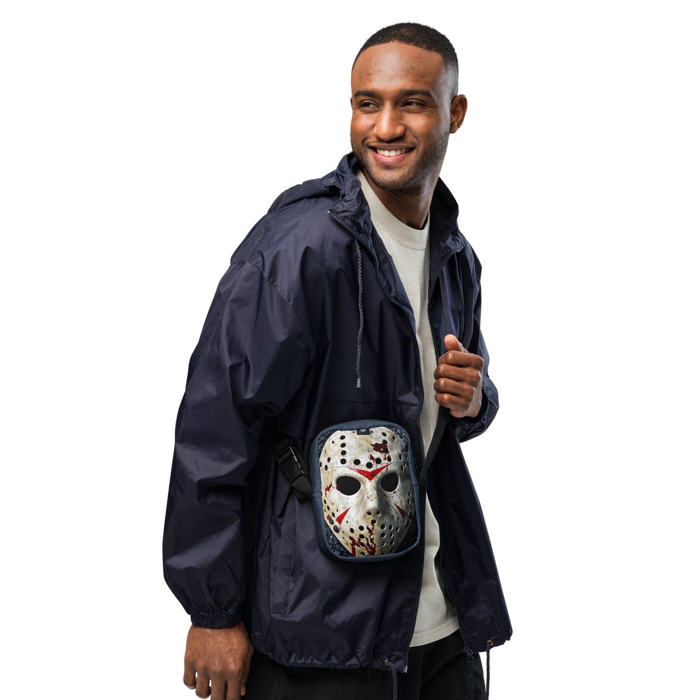 Friday the 13th Bag Jason Voorhees Hip Bag Classic Horror Crossbody Bag Jason Mask Bag Voorhees Mask