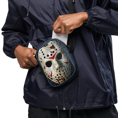 Friday the 13th Bag Jason Voorhees Hip Bag Classic Horror Crossbody Bag Jason Mask Bag Voorhees Mask