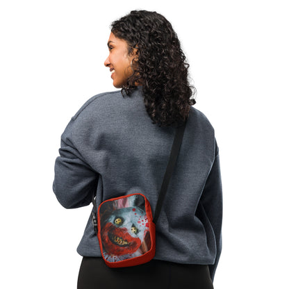 Horror Crossbody Bags Spooky Halloween Accessory Sinister Rabbit Bag Creepy Crossbody Bags