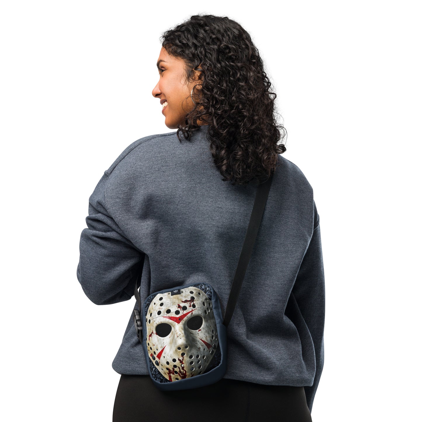 Friday the 13th Bag Jason Voorhees Hip Bag Classic Horror Crossbody Bag Jason Mask Bag Voorhees Mask