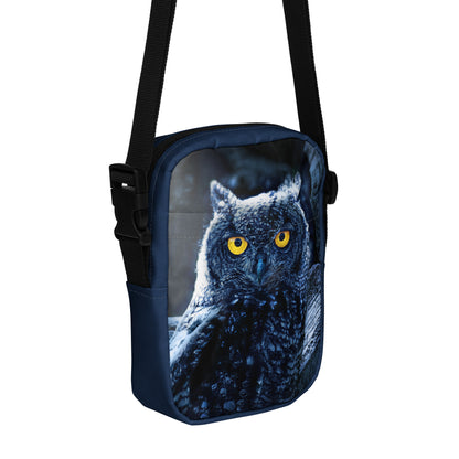 Owl Crossbody Bag Spooky Owl Purse Crossbody Bags with Owls Bird Lovers Bag Epic Owl bag