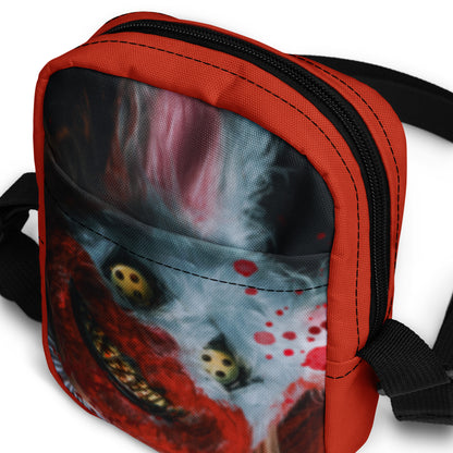 Horror Crossbody Bags Spooky Halloween Accessory Sinister Rabbit Bag Creepy Crossbody Bags
