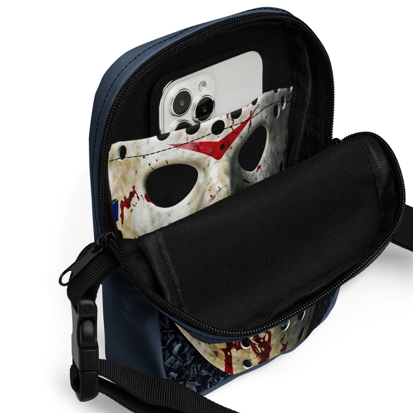 Friday the 13th Bag Jason Voorhees Hip Bag Classic Horror Crossbody Bag Jason Mask Bag Voorhees Mask