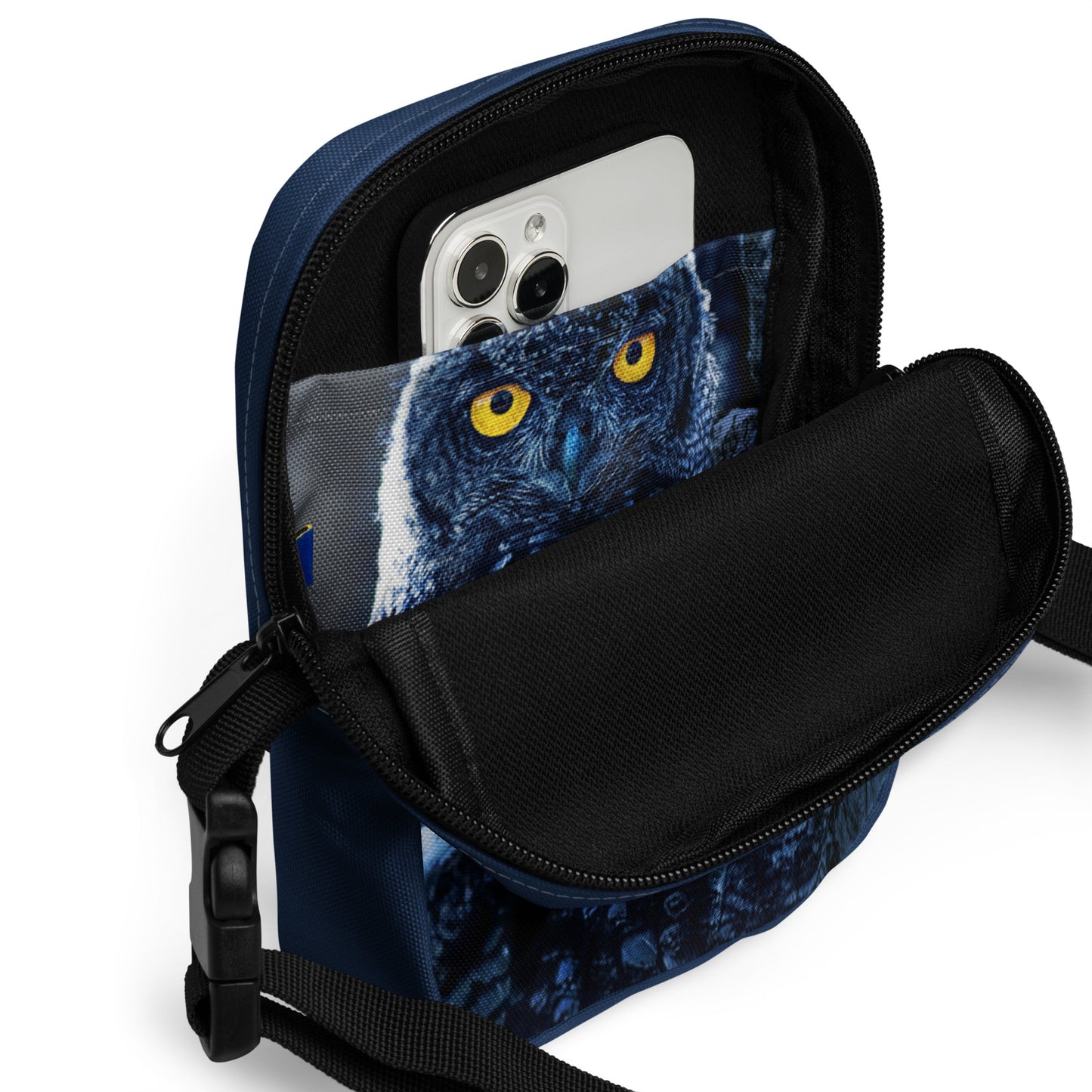 Owl Crossbody Bag Spooky Owl Purse Crossbody Bags with Owls Bird Lovers Bag Epic Owl bag