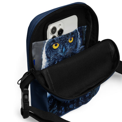 Owl Crossbody Bag Spooky Owl Purse Crossbody Bags with Owls Bird Lovers Bag Epic Owl bag