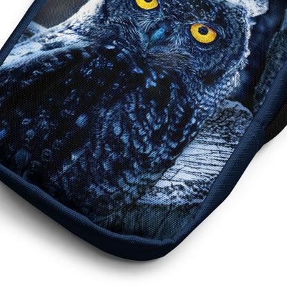 Owl Crossbody Bag Spooky Owl Purse Crossbody Bags with Owls Bird Lovers Bag Epic Owl bag