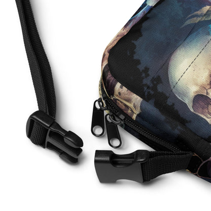 Skull Crossbody Bag Dark Academia Crossbody Bag Halloween Accessory Tote for Halloween