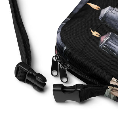 Goth Halloween Bag Goth Rose Crossbody Bag Gothic Halloween Accessory Goth Accessories