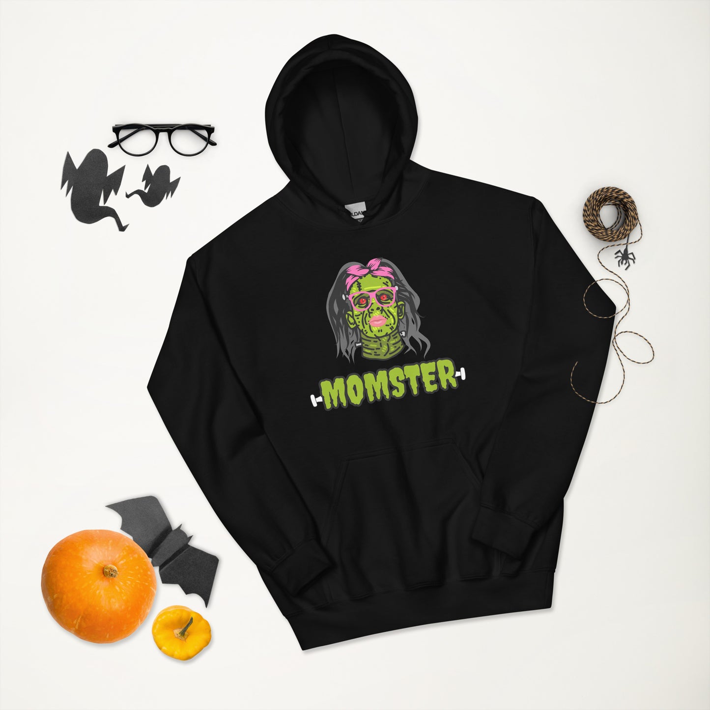 Momster Hoodie | 50/50 Cotton/Polyester Halloween Hoodie