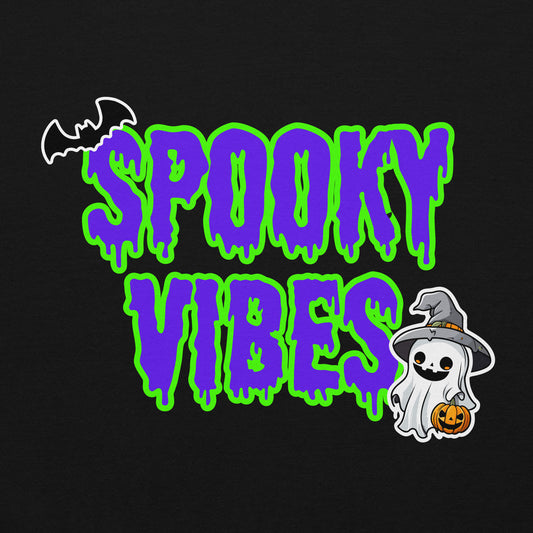 Halloween Hoodie for Men and Women | Spooky Vibes Hoodie | Cute Halloween Hoodie