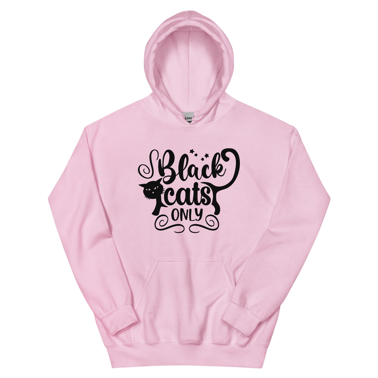 Black Cats Only Hoodie | Black Cat Halloween Top