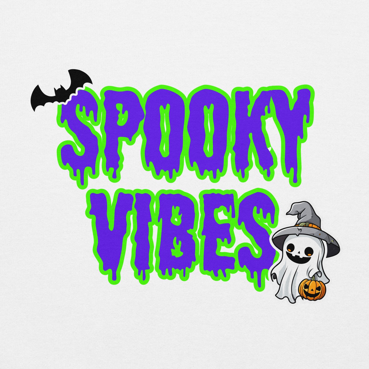 Halloween Hoodie for Men and Women | Spooky Vibes Hoodie | Cute Halloween Hoodie