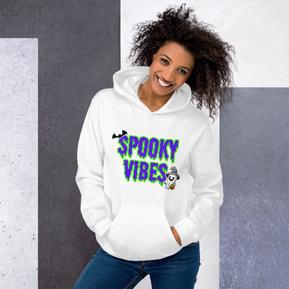 Halloween Hoodie for Men and Women | Spooky Vibes Hoodie | Cute Halloween Hoodie