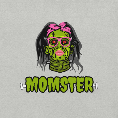 Momster T-shirt for Mothers | Halloween Tee for Mom | Cute Halloween T-shirt | Exclusive Halloween Tshirt
