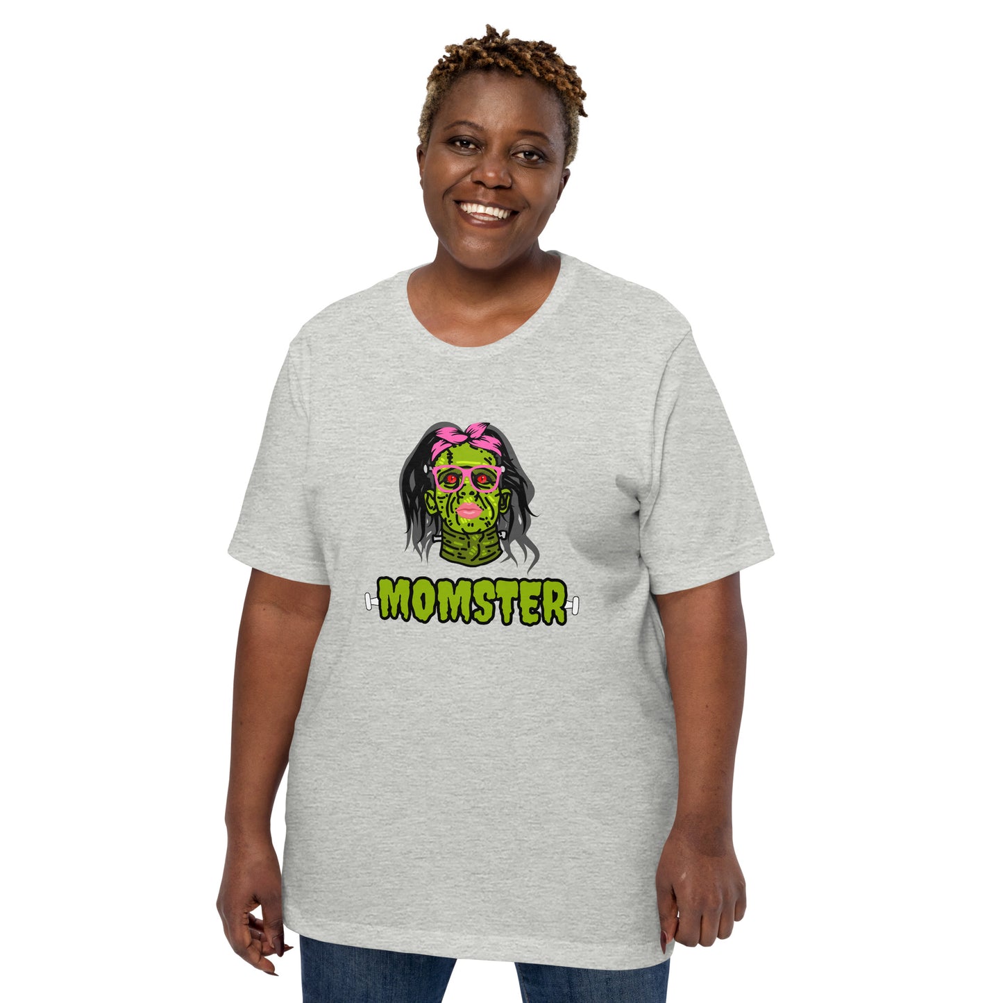 Momster T-shirt for Mothers | Halloween Tee for Mom | Cute Halloween T-shirt | Exclusive Halloween Tshirt