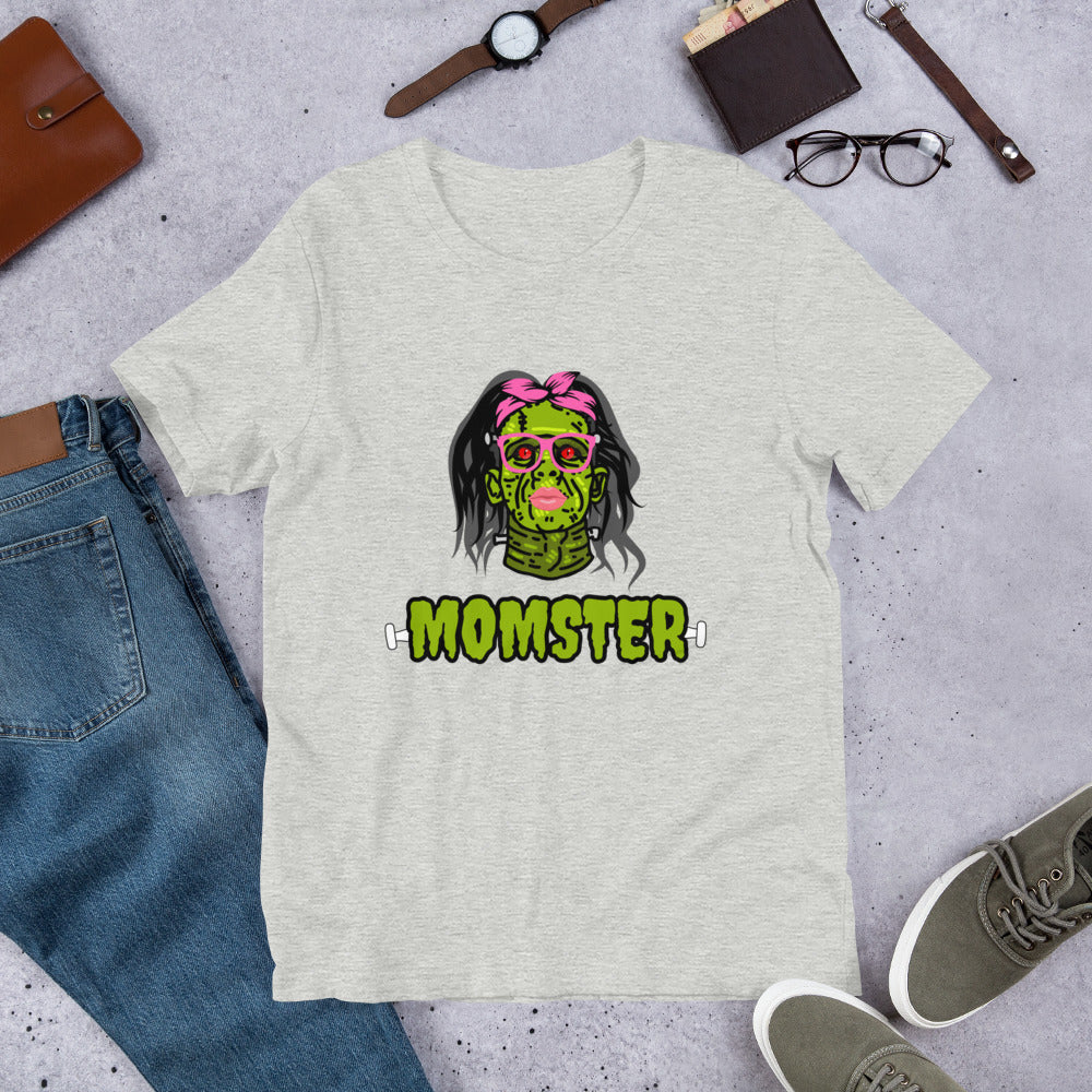 Momster T-shirt for Mothers | Halloween Tee for Mom | Cute Halloween T-shirt | Exclusive Halloween Tshirt