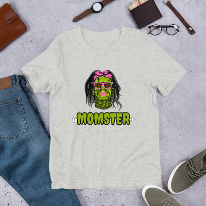 Momster T-shirt for Mothers | Halloween Tee for Mom | Cute Halloween T-shirt | Exclusive Halloween Tshirt