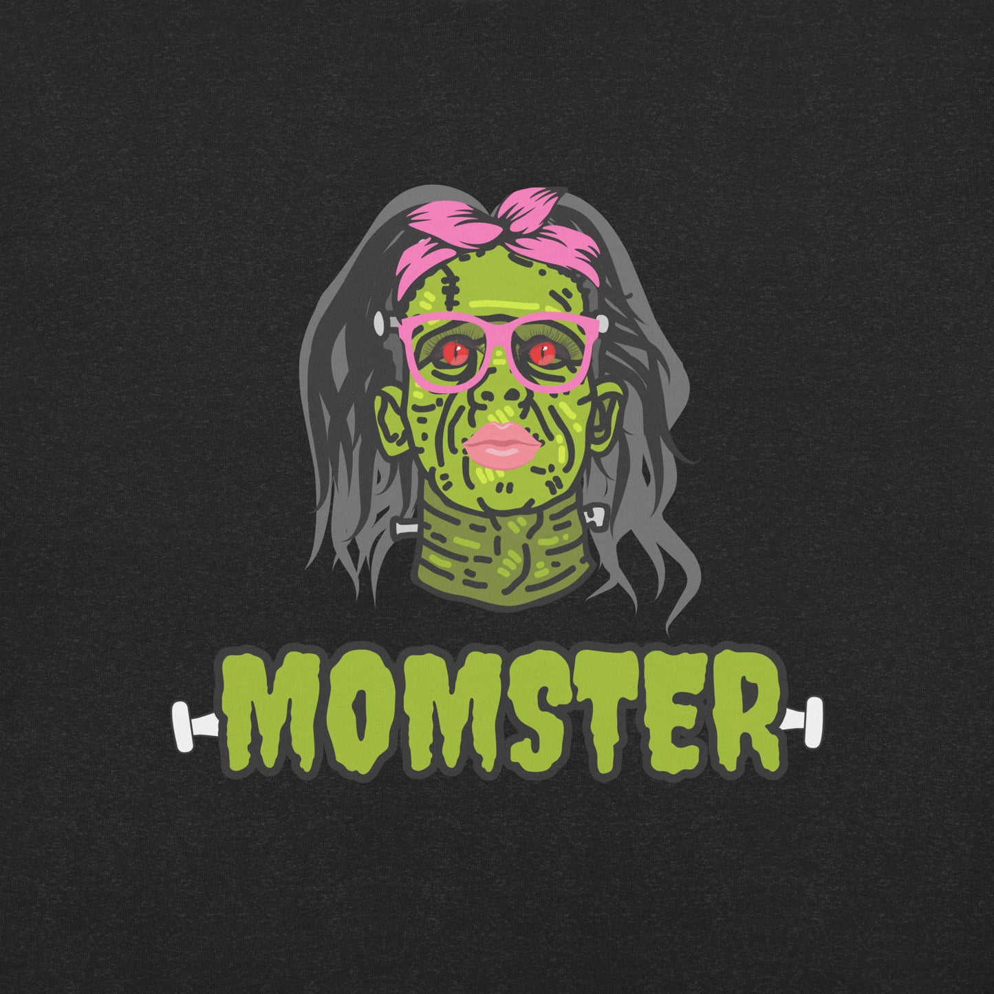 Momster T-shirt for Mothers | Halloween Tee for Mom | Cute Halloween T-shirt | Exclusive Halloween Tshirt