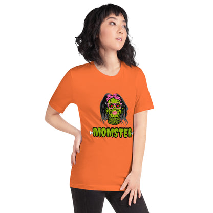 Momster T-shirt for Mothers | Halloween Tee for Mom | Cute Halloween T-shirt | Exclusive Halloween Tshirt