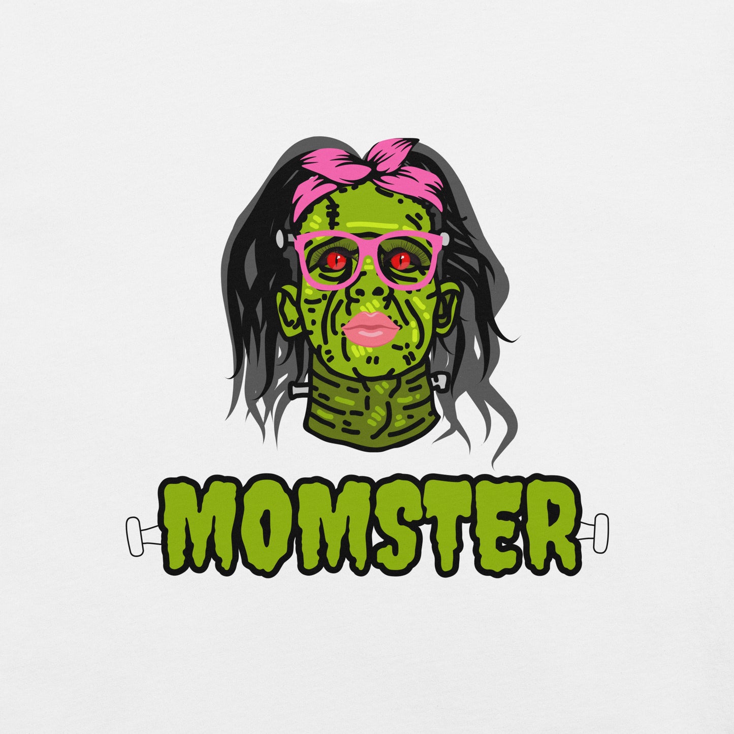 Momster T-shirt for Mothers | Halloween Tee for Mom | Cute Halloween T-shirt | Exclusive Halloween Tshirt