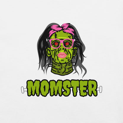 Momster T-shirt for Mothers | Halloween Tee for Mom | Cute Halloween T-shirt | Exclusive Halloween Tshirt